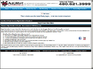 Web site www.automartsuperstore.com, Automart Superstore