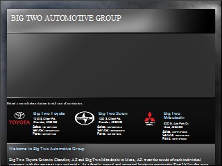 Web site www.bigtwo.com, Big Two Scion