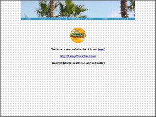 Web site www.dannysbigrigresort.com, Danny's-A Big Rig Resort