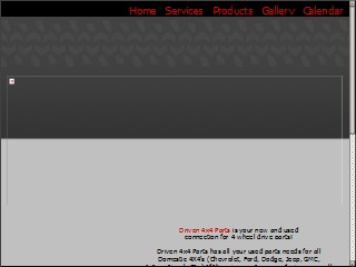 Web site www.drivenautoparts.com, Driven Auto Parts Inc