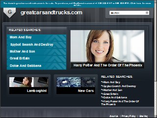 Web site www.greatcarsandtrucks.com, B & M Acceptance Corp