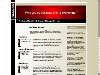 Web site www.inlandgroup.com, Inland Kenworth Inc