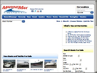 Web site www.marinemax.com, Marine Max Of Arizona Inc