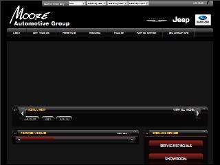 Web site www.mooreauto.com, Moore Chrysler Jeep