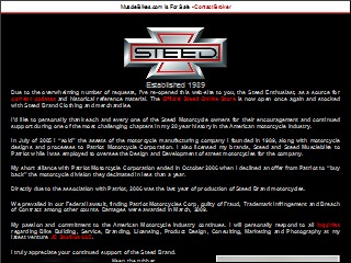 Web site www.musclebikes.com, Surgical Steeds-Classic Amer