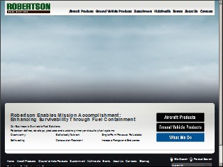 Web site www.robertsonaviation.com, Robertson Aviation LLC