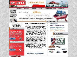 Web site www.rvcity.net, RV City