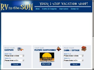 Web site www.rvinthesun.com, Venture In RV-Mhc