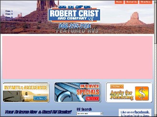 Web site www.rvsrfun.com, Robert Crist & Co Rv